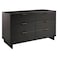 Manhattan Comfort Granville 55.07 Double Wide Dresser in Dark Grey DR-5035 - alternate 6